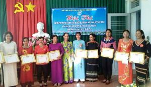 Các thí sinh đạt giải tại Hội thi