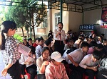Hội LHPN xã Tân Hòa, huyện Buôn Đôn phối hợp tổ chức truyền thông phòng. chống tai nạn thương tích, đuối nước và phòng, chống xâm hại trẻ em