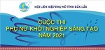 Tổ chức Cuộc thi “Phụ nữ khởi nghiệp sáng tạo năm 2021”