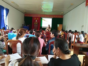 Hội LHPN huyện Krông Bông Báo cáo nhanh kết quả Đại hội Đại biểu Phụ nữ toàn quốc lần thứ XII, nhiệm kỳ 2017-2022