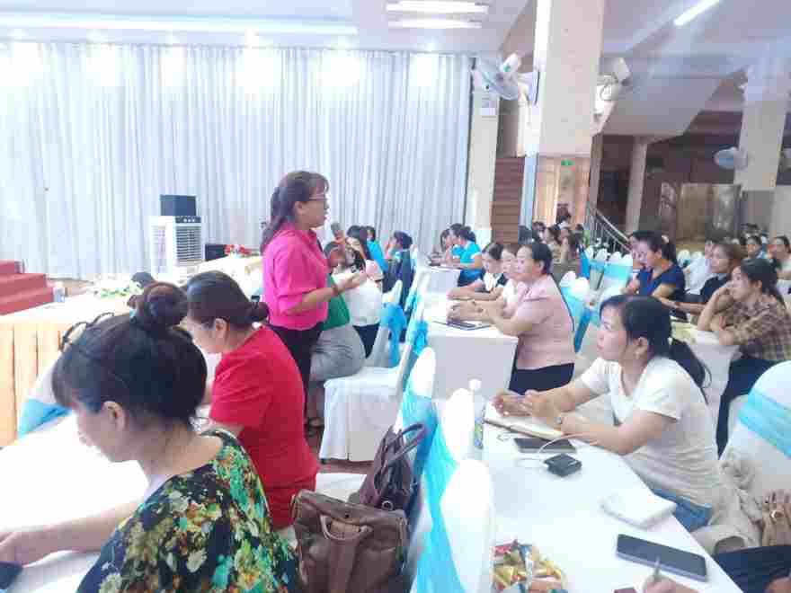 Hội LHPN tỉnh tổ chức Hội nghị tập huấn bồi dưỡng kiến thức, kỹ năng, nghiệp vụ công tác Hội cho cán bộ Hội các cấp năm 2024