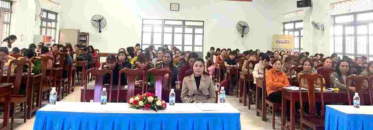 Hội nghị tập huấn nâng cao năng lực và lồng ghép giới  cho đội ngũ cán bộ nữ trong hệ thống chính trị năm 2024