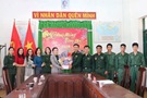 Hội LHPN tỉnh thăm, chúc Tết các Đồn Biên phòng nhân dịp  Tết Nguyên đán Ất Tỵ 2025