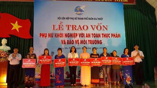 Hiệu quả hoạt động hỗ trợ phụ nữ khởi nghiệp, khởi sự kinh doanh của các cấp Hội Phụ nữ trong tỉnh năm 2018